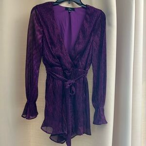 Lulus purple romper